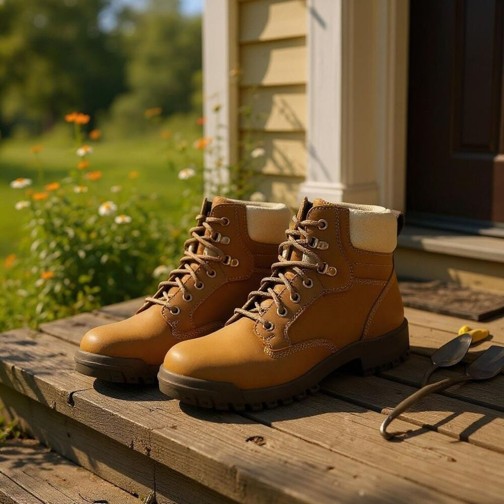 Caterpillar Work Boot Women Size: 8.5 Tess Steel Toe Sundance Brand New